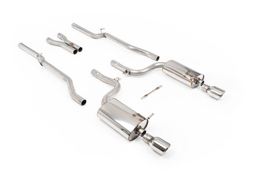 Milltek Sport Sportauspuff passend für Audi S4 4.2 V8 quattro B6 Saloon/Sedan & Cabriolet