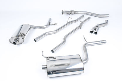 Milltek Sport Auspuffanlage passend für Audi A4 1.8T B6 quattro Saloon Avant
