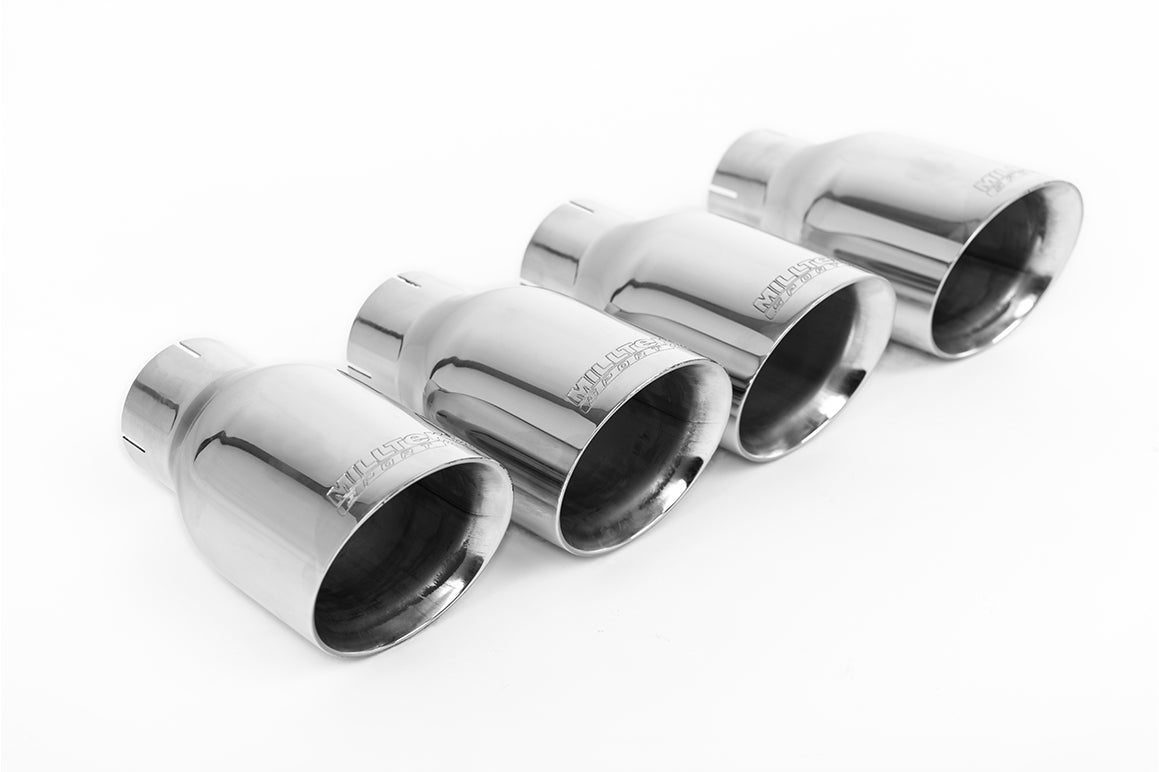 Milltek Sport Sportauspuff passend für Audi S4 & S5 3.0 B8.5 - polierte Endrohre