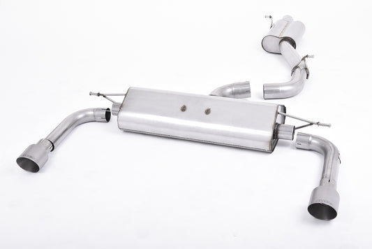 Milltek Sport Auspuffanlage passend für Audi A3 2.0 TFSI quattro Sedan 8V (US only) - titan Endrohre