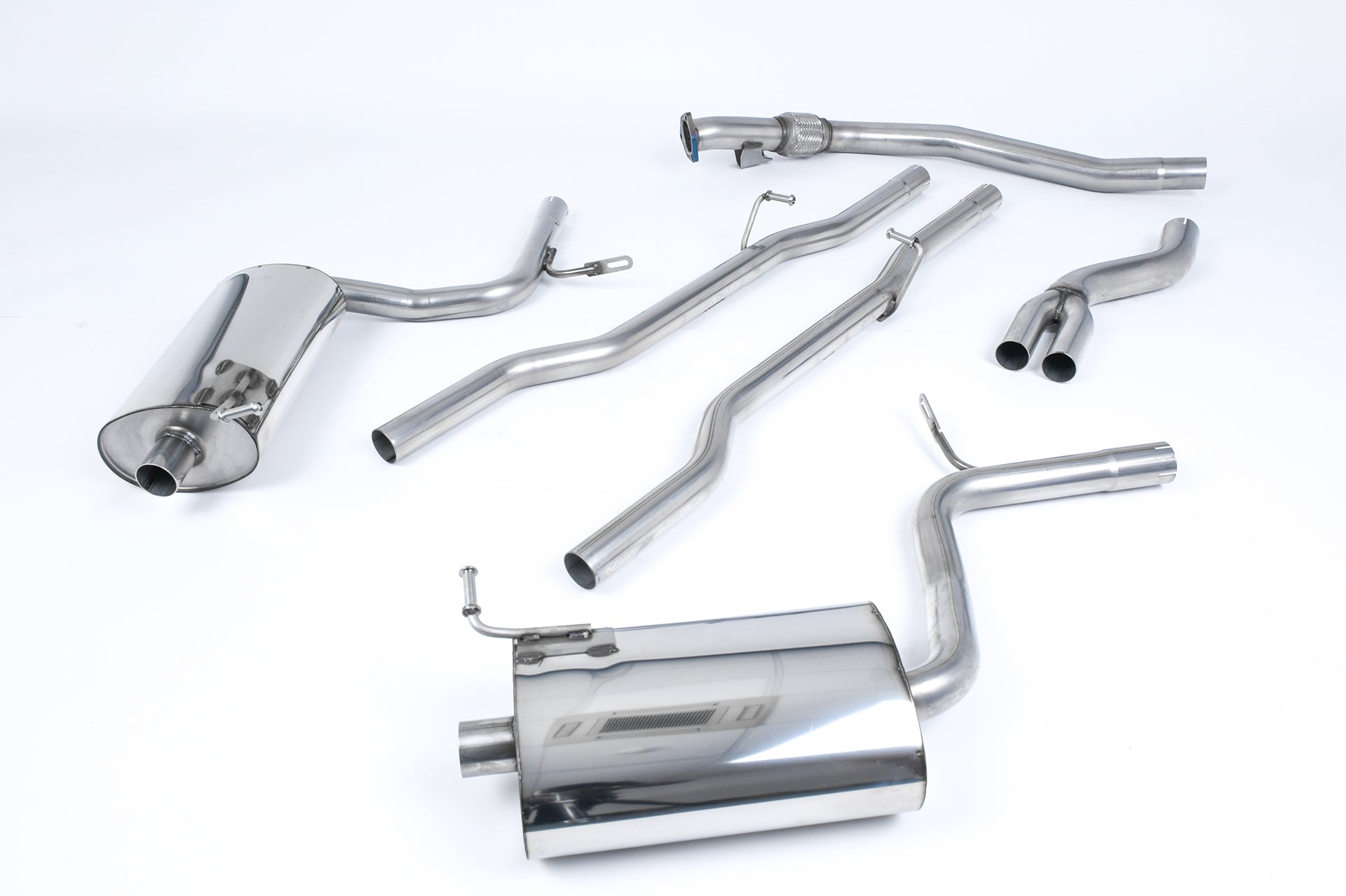 Milltek Sport Auspuffanlage passend für Audi A4 2.0 B7 quattro & DTM