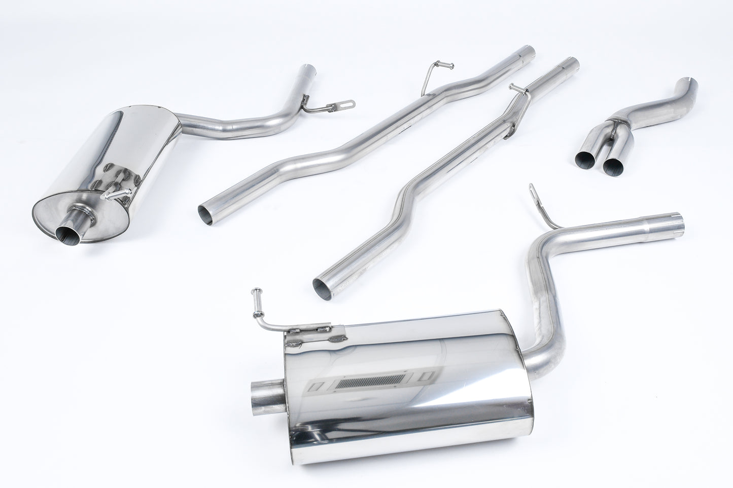 Milltek Sport Auspuffanlage passend für Audi A4 2.0 B7 quattro & DTM