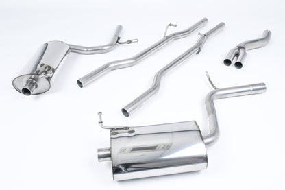 Milltek Sport Auspuffanlage passend für Audi A4 2.0 B7 quattro & DTM
