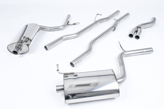 Milltek Sport Auspuffanlage passend für Audi A4 2.0 B7 quattro & DTM