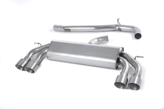 Milltek Sport Sportauspuff passend für Audi S3 2.0 quattro - titan Endrohre