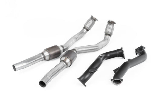 Milltek Sport Downpipe passend für Audi S6 4.0 TFSI C7 quattro & RS6 & RS7 Sportback C7 4.0 TFSI 76,2mm