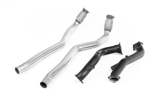 Milltek Sport Downpipe passend für Audi RS6 & RS7 C7 4.0 TFSI bi-turbo & Audi S6 4.0 TFSI C7 & S7 Sportback 76,2mm
