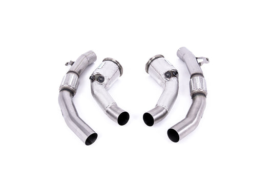 Milltek Sport Downpipe passend für Audi RS6 & RS7 C8 4.0 V8 bi-turbo & S8 D5 4.0 V8 80mm