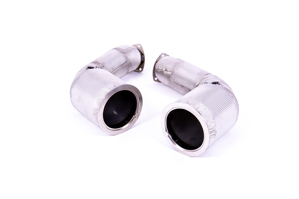 Milltek Sport Downpipe (ohne Kat) passend für Audi RS3 Saloon Sedan & RSQ3 2.5T Sportback & SUV & SQ7 4.0 V8 TT & RSQ8 76,2mm