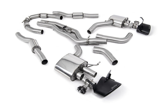 Milltek Sport Auspuffanlage passend für Audi RS6 C8 4.0 V8 bi-turbo in Performance Edition (Non OPF/GPF Models - USA/ROW M...