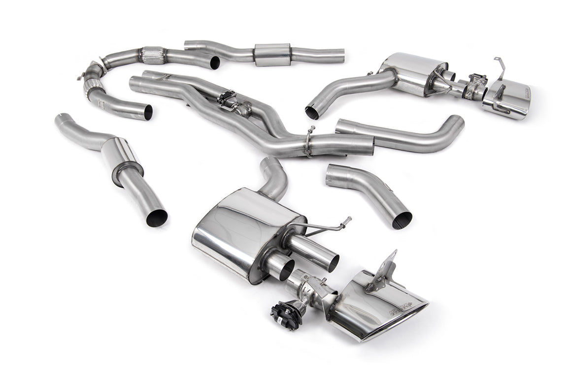 Milltek Sport Auspuffanlage passend für Audi RS6 C8 4.0 V8 bi-turbo in Performance Edition (Non OPF/GPF Models - USA/ROW M...
