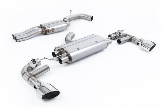 Milltek Sport Auspuffanlage passend für Audi TT Mk3 TTRS 2.5TFSI Quattro (Non-OPF/GPF Models)
