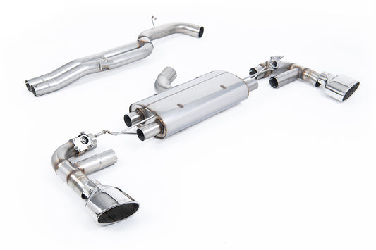 Milltek Sport Auspuffanlage passend für Audi TT Mk3 TTRS 2.5TFSI Quattro (Non-OPF/GPF Models)