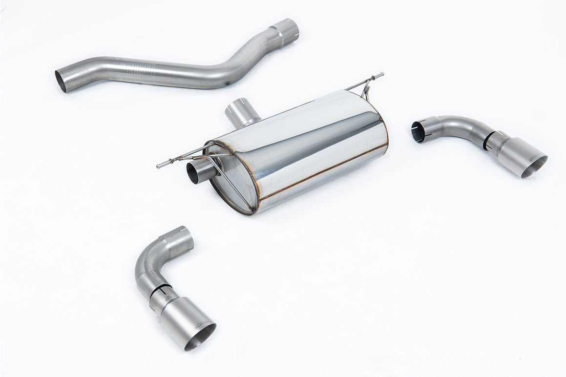 Milltek Racing Sport Abgasanlage passend für BMW 1er F20 F21 M135i - titan Endrohre