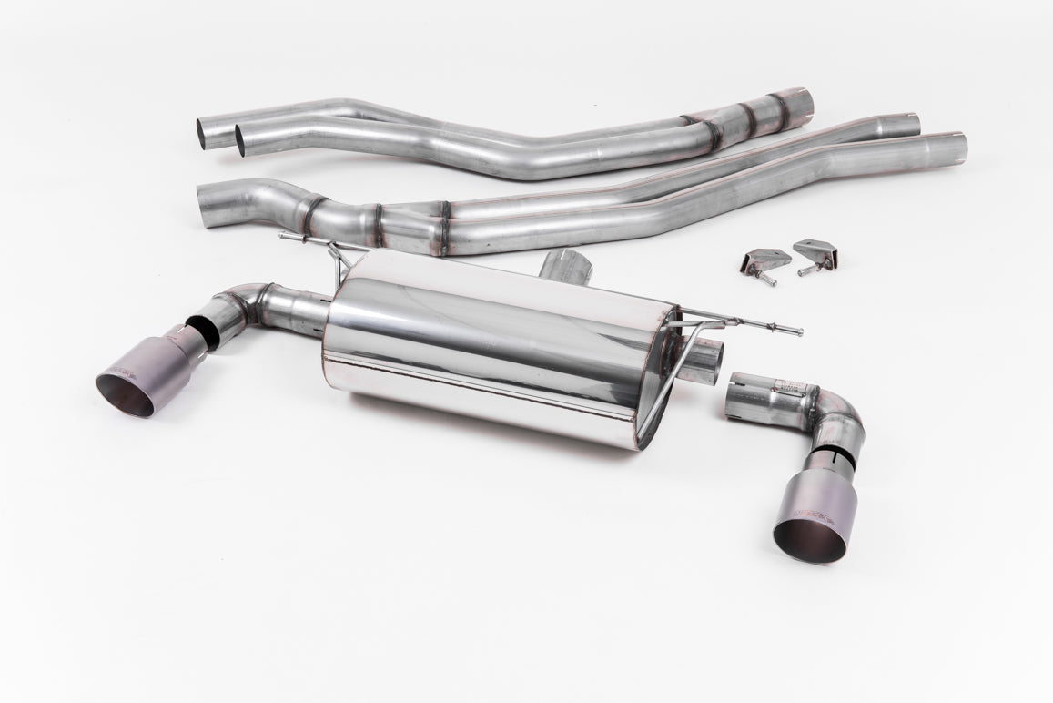 Milltek Sport Auspuffanlage passend für BWM 1 M140i F20&F21 - titan Endrohre