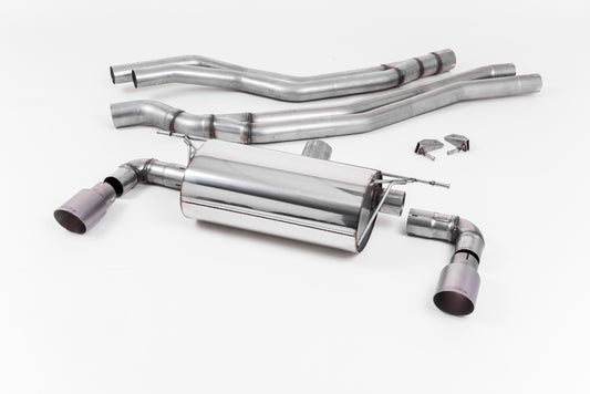 Milltek Sport Auspuffanlage passend für BWM 1 M140i F20&F21 - titan Endrohre