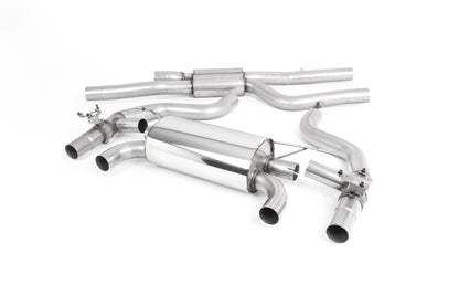 Milltek Sport Auspuffanlage passend für BWM M2 Competition Coupe F87 - titan Endrohre