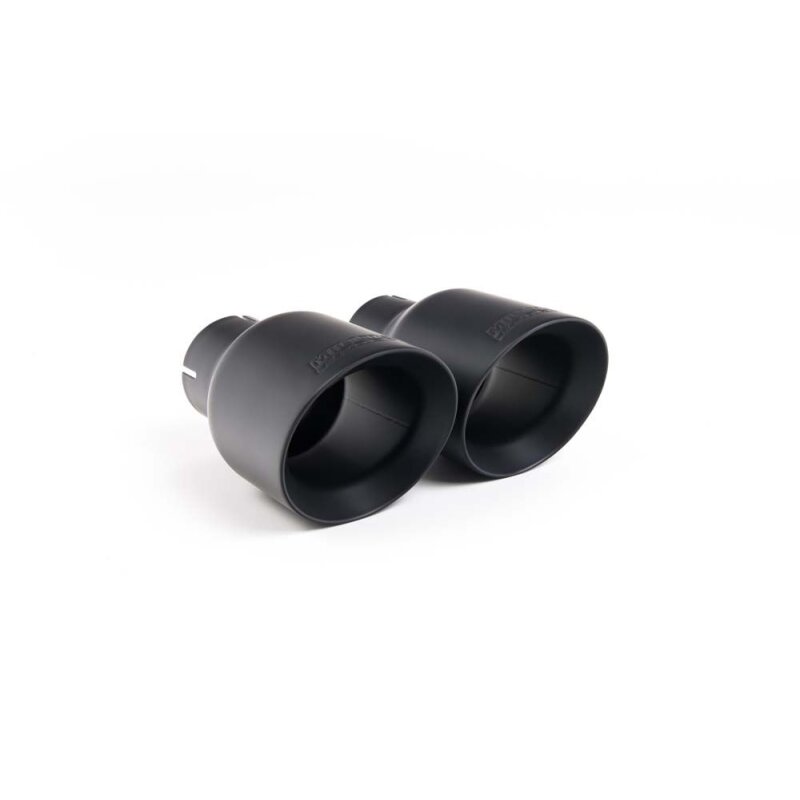 Milltek Sport Auspuffanlage passend für BMW 3 F30 320i M Sport Saloon - schwarze Endrohre