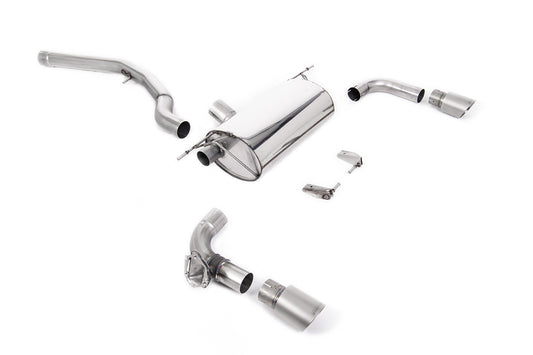 Milltek Sport Auspuffanlage passend für BWM M2 M240i Coupe F22 - titan Endrohre