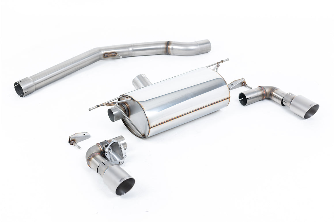 Milltek Sport Auspuffanlage passend für BWM 1 M140i F20&F21 - titan Endrohre