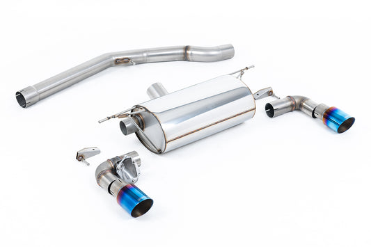 Milltek Sport Auspuffanlage passend für BWM 1 M140i F20&F21 - titan geflämmte Endrohre