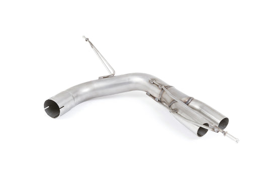 Milltek Sport Auspuffanlage passend für BMW 1 Series 120i & 125i F20/21 B48 - schwarze Cerakote Endrohre