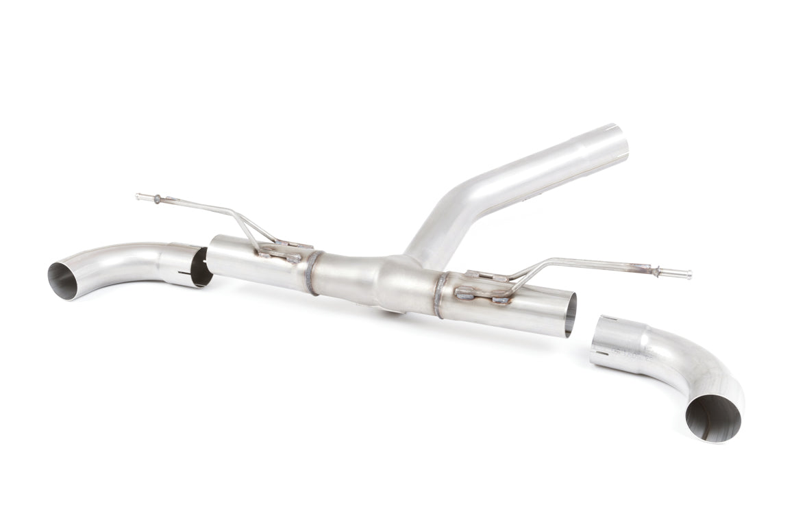 Milltek Sport Auspuffanlage passend für BMW 1 Series 120i & 125i F20/21 B48 - carbon Endrohre