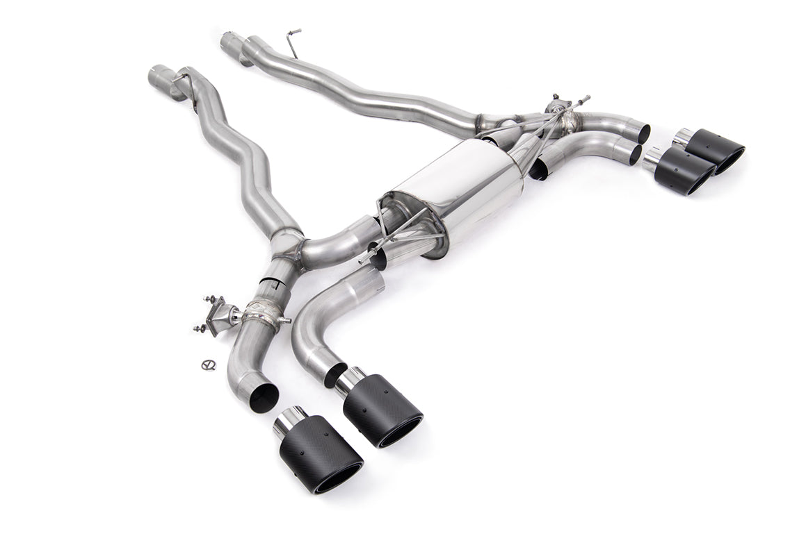 Milltek Sport Auspuffanlage passend für BMW M5 4.4l F90 - carbon Endrohre
