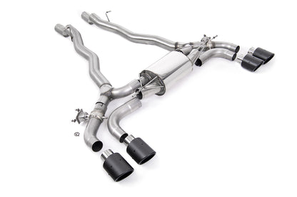 Milltek Sport Auspuffanlage passend für BMW M5 4.4l F90 - carbon Endrohre