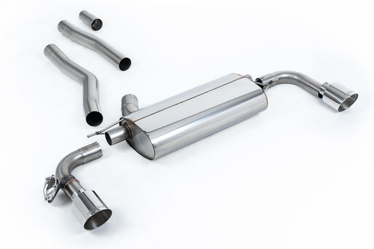 Milltek Sport Abgasanlage passend für BMW 1er F40 128ti - polierte Endrohre