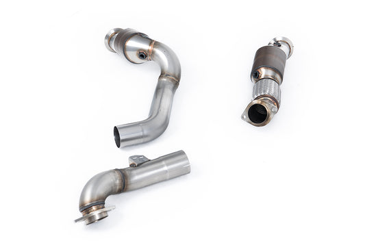 Milltek Sport Downpipe passend für BMW 2/3/4 Series M2 Coupe G80/81/82 M3/M4 G87 S58 76,2mm