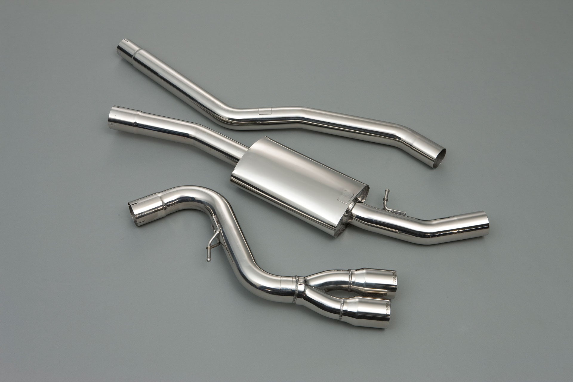 Milltek Sport Auspuffanlage passend für BWM 1 118d & 120d & 123d M Sport E81 - polierte Endrohre
