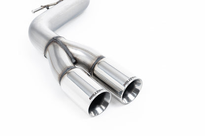 Milltek Sport Auspuffanlage passend für BWM 1 118d & 120d & 123d M Sport E81 - polierte Endrohre