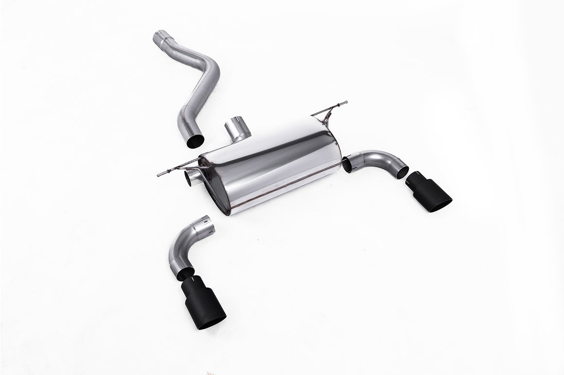 Milltek Sport Auspuffanlage passend für BMW 1er M135i F21 & F20 - 2 x 90 mm schwarz
