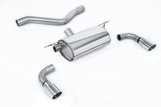 Milltek Racing Sport Abgasanlage passend für BMW 1er F20 F21 M135i - polierte Endrohre