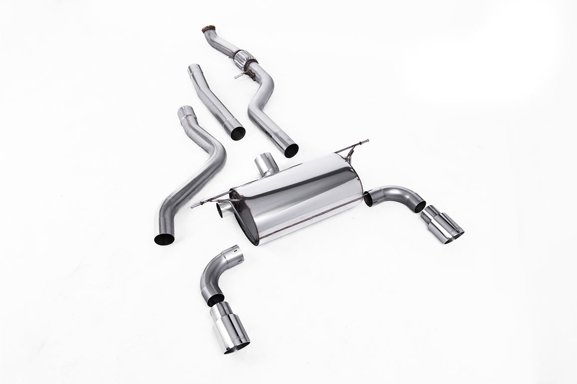 Milltek Sport Auspuffanlage passend für BWM 1 M135i F21&F20 - polierte Endrohre