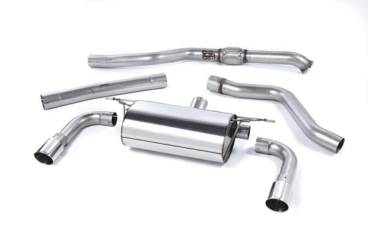 Milltek Sport Auspuffanlage passend für BWM M2 M235i Coupe F22 - polierte Endrohre