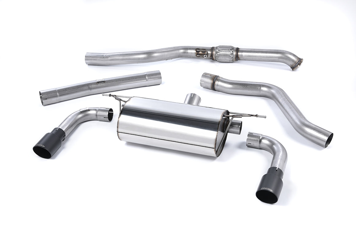 Milltek Sport Auspuffanlage passend für BWM M2 M235i Coupe F22 - schwarze Endrohre