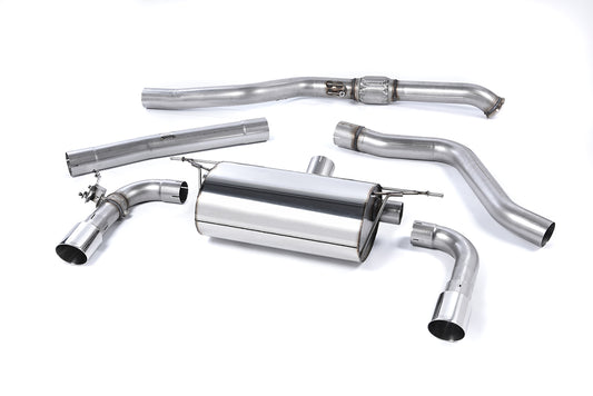 Milltek Sport Auspuffanlage passend für BWM M2 M235i Coupe F22 - polierte Endrohre