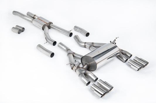 Milltek Sport Auspuffanlage passend für BMW M3 F80 Competition CS & M4 F82 F83 Competition Coupé nur Non-OPF Modelle - pol...