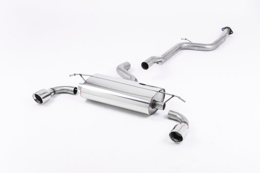 Milltek Sport Auspuffanlage passend für Ford Focus Mk2 ST 225 - polierte Endrohre