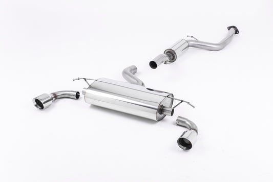Milltek Sport Auspuffanlage passend für Ford Focus Mk2 ST 225 - polierte Endrohre