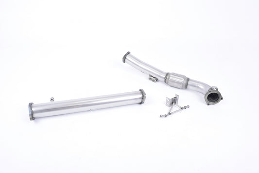 Milltek Sport Downpipe (ohne Kat) passend für Ford Focus Mk2 RS 2.5T 305PS 76,2mm