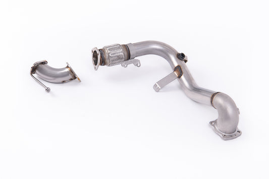 Milltek Sport Downpipe (ohne Kat) passend für Ford Fiesta Mk7/Mk7.5 1.0T 60,3mm