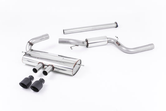 Milltek Sport Auspuffanlage passend für Ford Focus Mk3 ST 2.0 - titan Endrohre