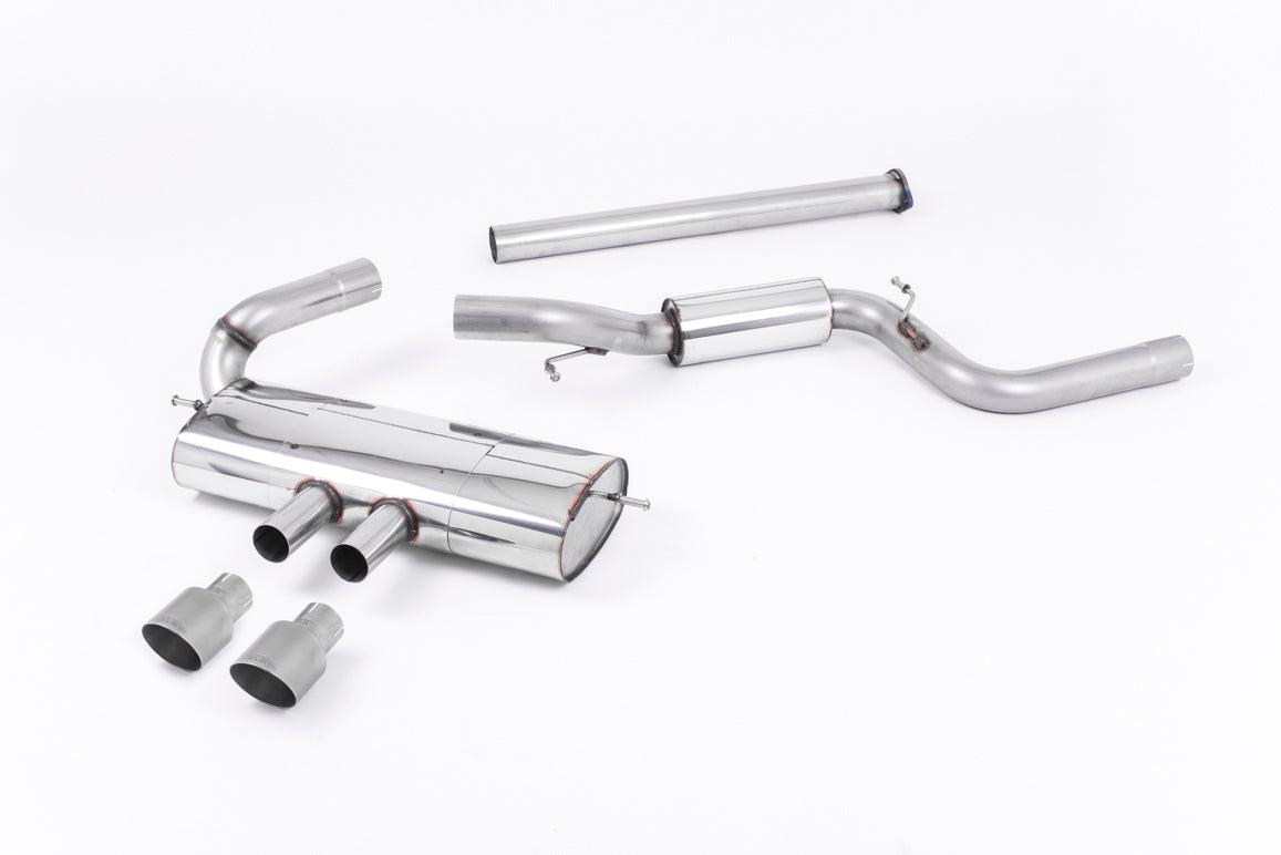 Milltek Sport Auspuffanlage passend für Ford Focus Mk3 ST 2.0 - titan Endrohre