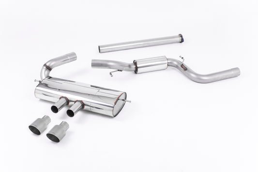 Milltek Sport Auspuffanlage passend für Ford Focus Mk3 ST 2.0 - titan Endrohre