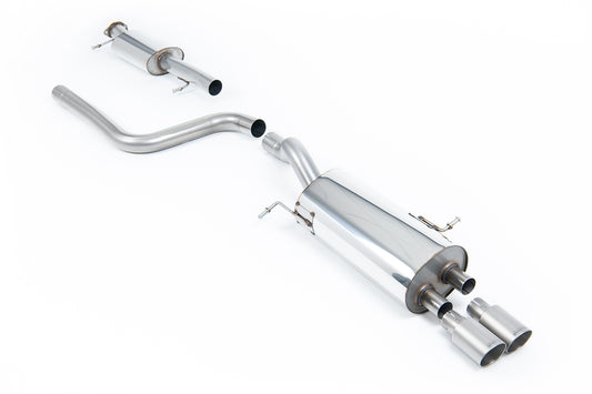Milltek Sport Auspuffanlage passend für Ford Fiesta Mk7/Mk7.5 ST 1.6 - titan Endrohre