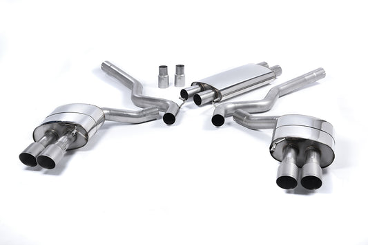 Milltek Sport Auspuffanlage passend für Ford Mustang 5.0 V8 GT Fastback - titan Endrohre