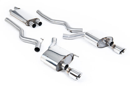 Milltek Sport Auspuffanlage passend für Ford Mustang 2.3 S650 - polierte Endrohre